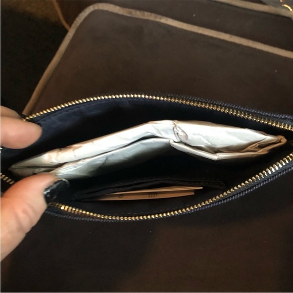 Coach Denim Corner Zip Wristlet, Large NWT - Picture 10 of 10